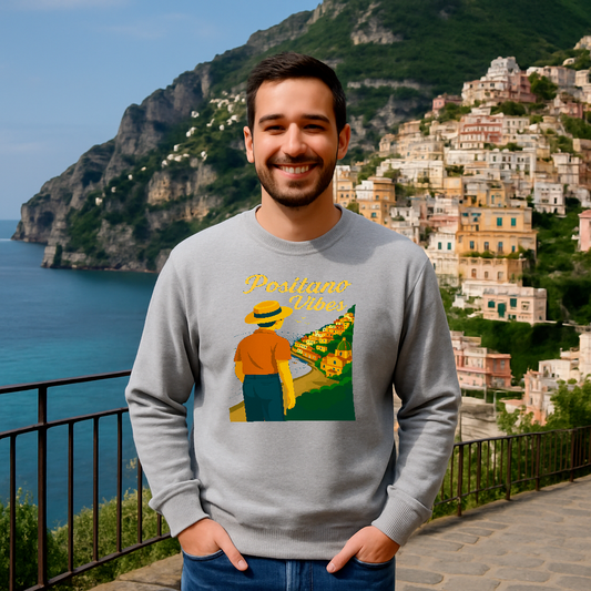 🧥 Positano Vibes – Men’s Sweatshirt