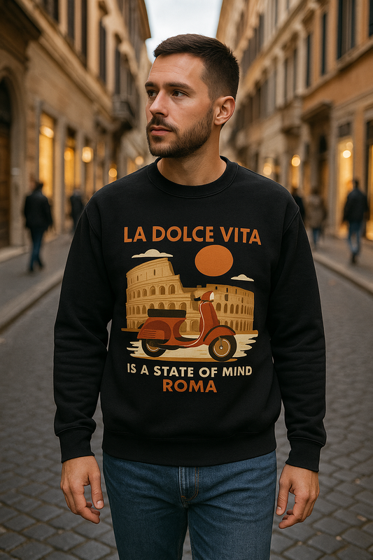 La Dolce Vita Roma – Winter Sweatshirt Collection Men