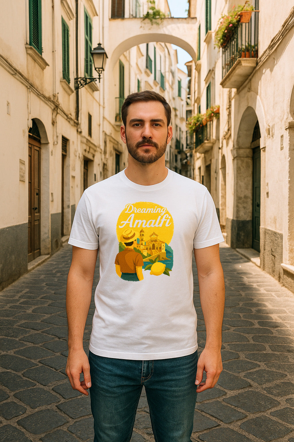 Dreaming Amalfi Tee – Men Edition