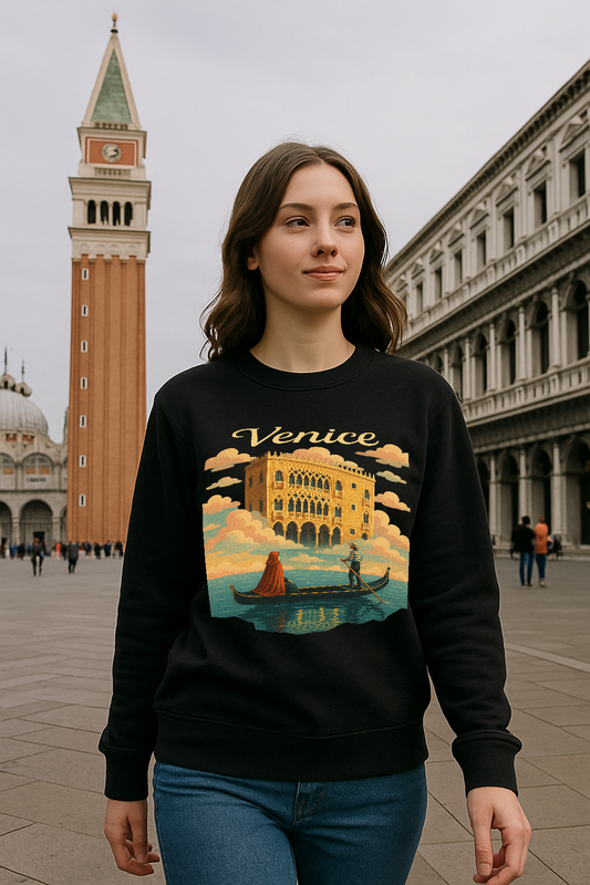 Venice Dream – Women’s Vintage Gondola Sweatshirt