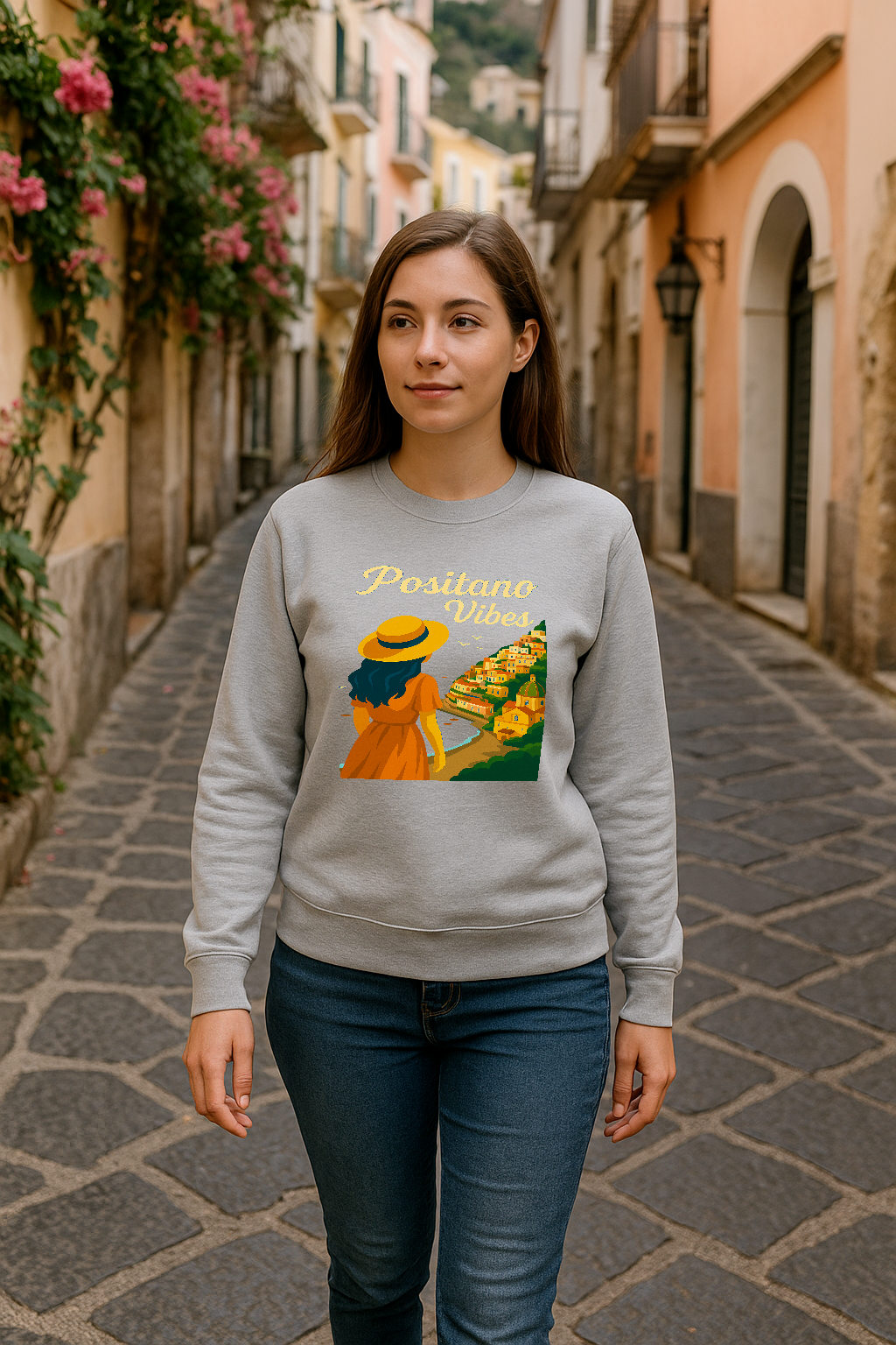 Positano Vibes Women’s Sweatshirt
