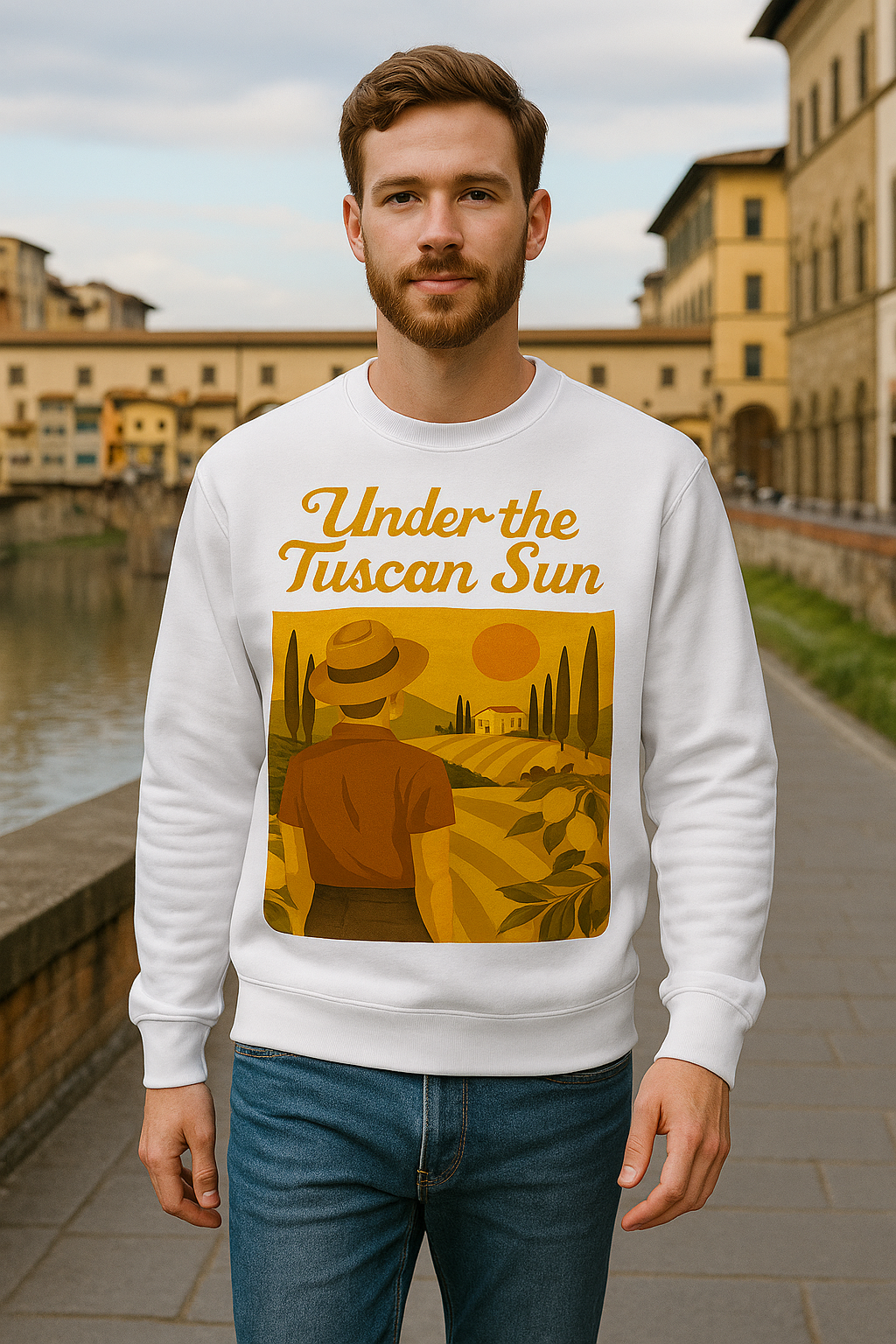 Under the Tuscan Sun – Men’s Sweatshirt