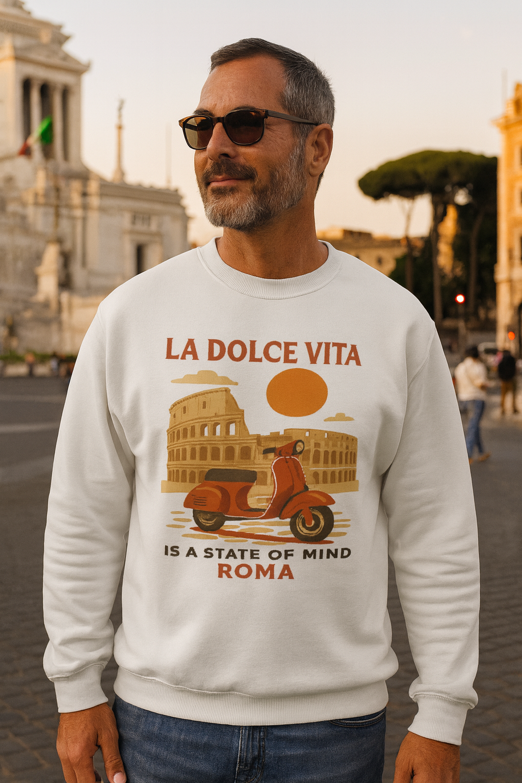 La Dolce Vita Roma – Winter Sweatshirt Collection Men
